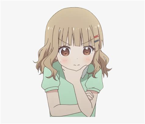 Anime Reaction Images - Thinking Anime Png Transparent PNG - 451x619 - Free Download on NicePNG