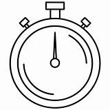 Timer Outline coloring Book Page Line Art Drawing  Premium AI sketch template