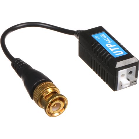 UTP Balun Passive HD Video Balun with Pigtail (Pair) VHP-100P