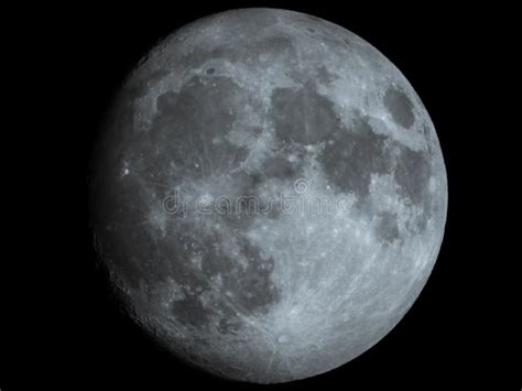 Moon Photography Waxing Gibbous Taken on 22-10-2018 Stock Image - Image ...