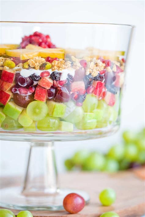 Layered Fruit Salad Recipe - Tringart