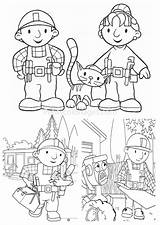 Free Printable coloring Page Of Bob the Builder  The sketch template