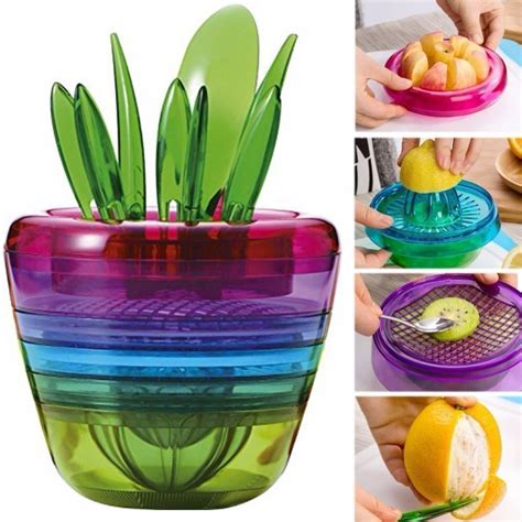 Colorful Fruit Salad all in one Tools Kitchen Accessories 10Pcs/set ...