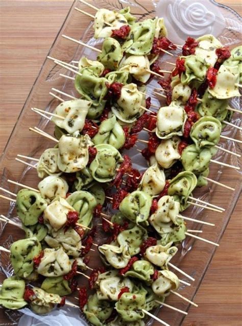 25 Easy Tiny Finger Food Recipe Ideas You Can Serve on a Toothpick | Appetizer recipes, Italian ...