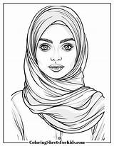 Scarf Coloring Pages Free Downloads  Sheets For Kids sketch template