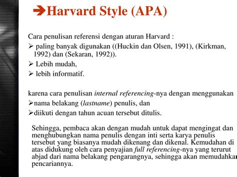 Cara Penulisan Daftar Pustaka Dari Jurnal Harvard Style | Hot Sex Picture