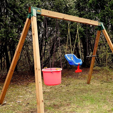 How To Build The Spider Wooden Swing Set! Installation Steps For Making ...