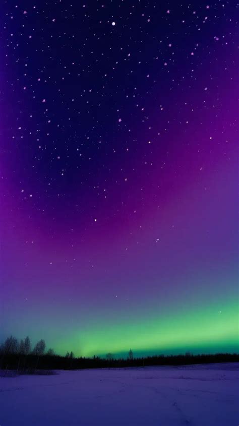 Enchanting Northern Lights and Full Moon Night Sky | MUSE AI