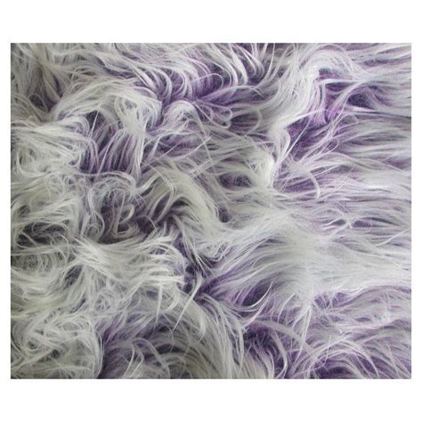 5 X 7 Purple Frosted Fur Faux Fur Rug Rectangle Shape Plush Soft Modern ...