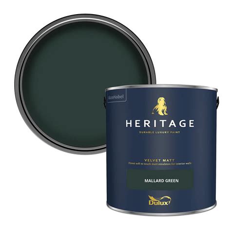 Mallard Green - Dulux Heritage Paint Colour – Paint Online