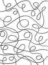 Easy Abstract Coloring Page  Home sketch template