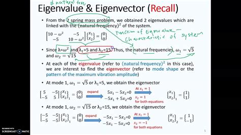 Week 13 Partial Differential Equation Part 1 Eigenvalue vs Eigenvector vs Eigenfunction - YouTube