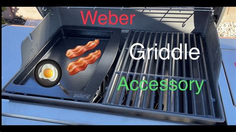 Weber Griddle Accessory! 7599 Genesis 2 300, 400, 600 series - YouTube