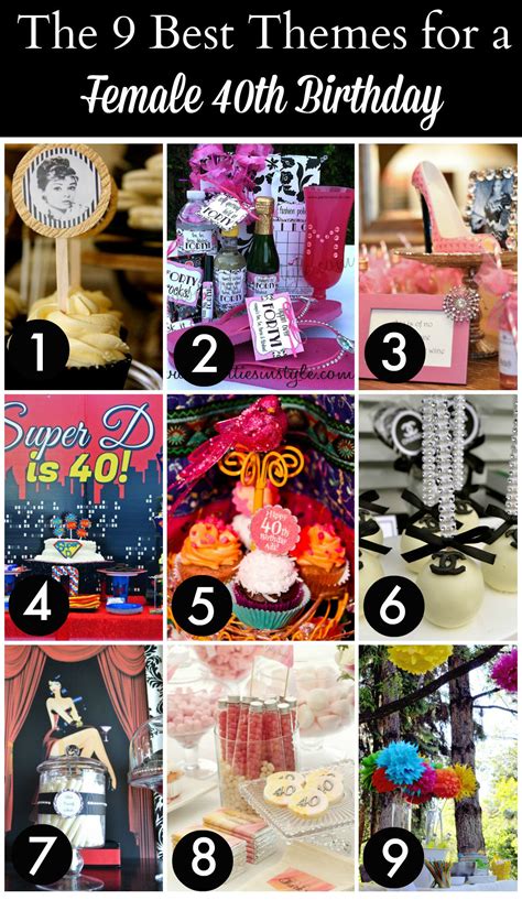 40th birthday party themes for women.20 Best 40th Birthday Party | 40th birthday themes, 40th ...