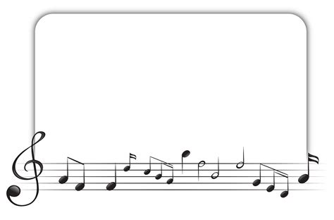 Music Note Border Template | Images and Photos finder