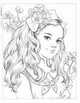 Momogirl Girls With Poem Coloring Book – Kayliebooks  Adult coloring sketch template