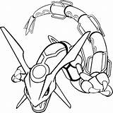 Rayquaza Coloring Page  Free Printable Pages sketch template