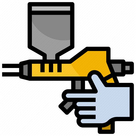 Spray, gun3, professions, jobs, tools, utensils, car icon - Download on Iconfinder