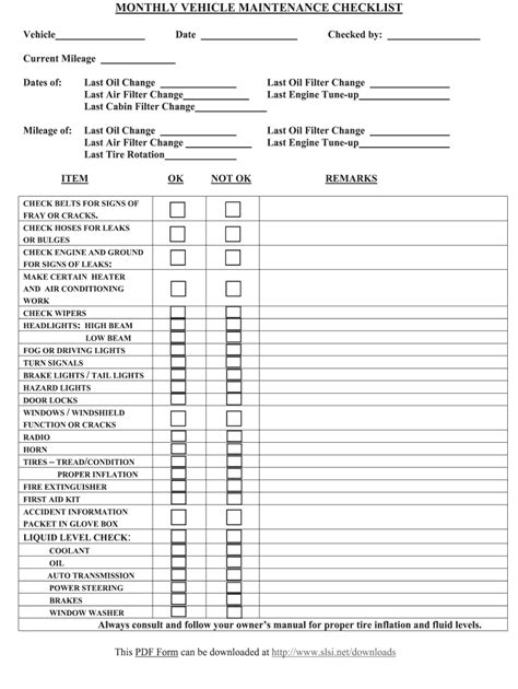 Semi Truck Preventive Maintenance Checklist PDF | airSlate SignNow