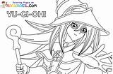 Printable Coloring Pages Yu Gi Oh sketch template