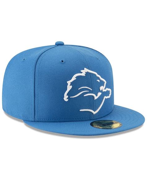 New Era Detroit Lions Logo Elements 59Fifty Fitted Hat