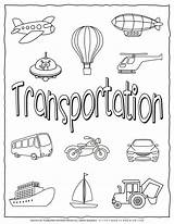 Transport Coloring Pages sketch template