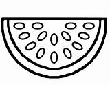 A Watermelon slice coloring Page  Download Print Or Color Online For Free sketch template