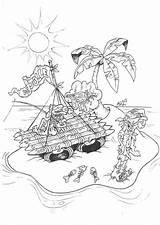 Drawing Of Raft Coloring Page  Download Print Or Color Online For Free sketch template
