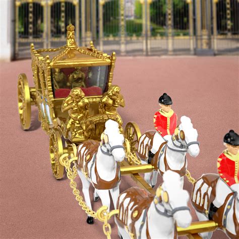 Matchbox Collectors Coronation Gold State Coach – Mattel Creations