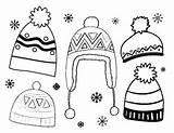 Winter Hats Coloring Sheets By Art With Ms Lindsey  TpT sketch template