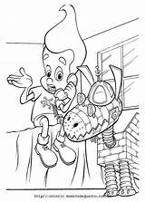 jimmy neutron coloring Sheets  Clip Art Library sketch template