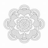 Mandala Free Printable sketch template