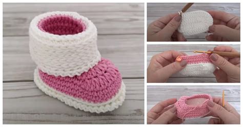 26 Simple Free Crochet Baby Booties For Beginners - Crochet Kingdom