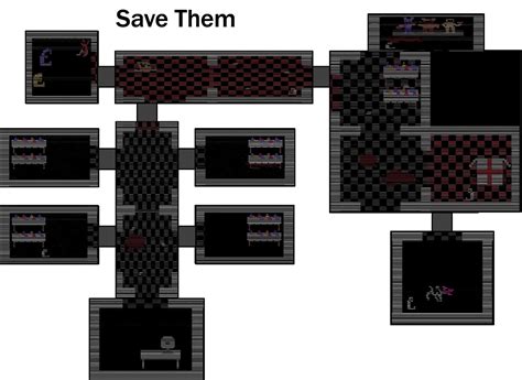 FNAF 2 and “Save Them” Maps Scaled To The Camera Layout : r ...