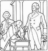 Declaration Of Independence Coloring Page sketch template