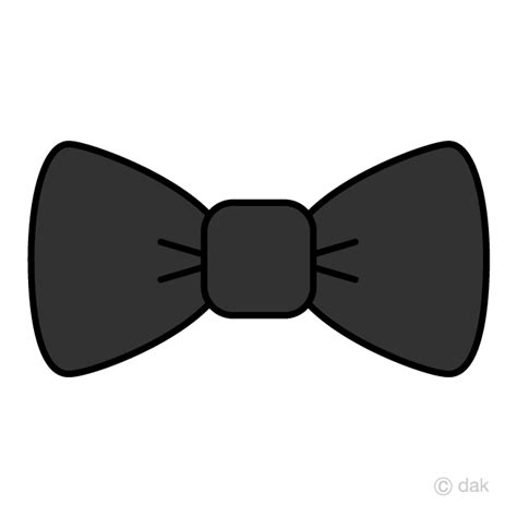 Black Bow Tie Clip Art Free PNG Image｜Illustoon