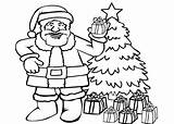 Santa Claus coloring Pages To Download And print For free sketch template