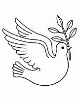 Dove Coloring Pages Free Printable PDF sketch template