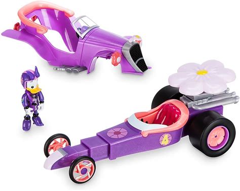 Disney Daisy Duck Transforming Pullback Racer - Mickey and the Roadster ...