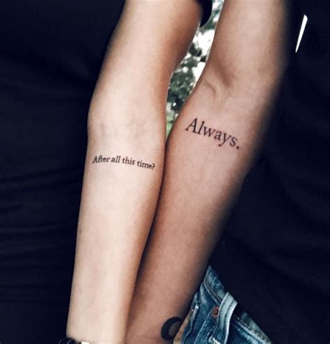 Small Meaningful Matching Small Meaningful Friendship Tattoo