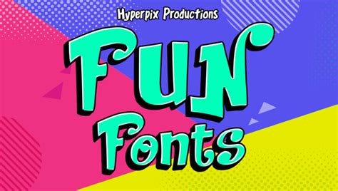 105+ Best Fun Fonts (FREE / Premium) 2024 | Hyperpix