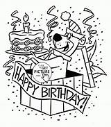 Happy Birthday Coloring Printable sketch template
