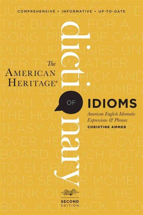 The American Heritage Dictionary of Idioms : NPR