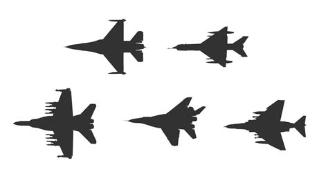 Jet Plane Silhouette at GetDrawings | Free download