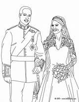 Royal Princess Coloring Pages  Prince William And Kate Middleton sketch template