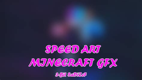 Minecraft GFX Render│Speed Art #2 - YouTube