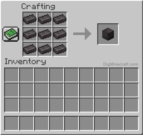 How to make a Block of Netherite in Minecraft