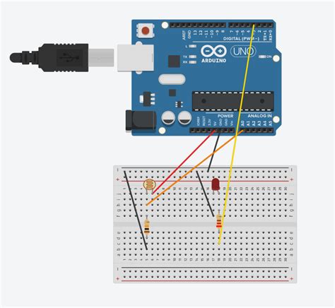 Turn LED On and Off Through LDR - Arduino Project Hub