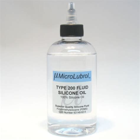 MicroLubrol 200 Fluid Pure Silicone Lubricant Oil PDMS 50 cst centistokes 8 oz | eBay