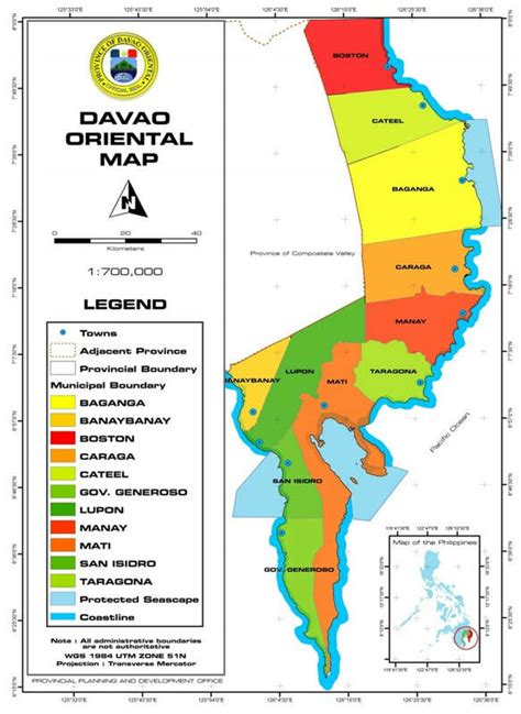 Davao Oriental Map